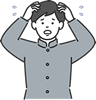 不安な生徒