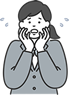 不安な生徒